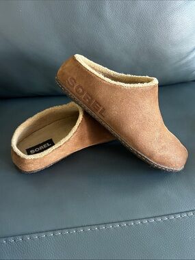 Sorel Youth Lanner Ridge II Sippers Color Camel Brown unisex Youth Size 6